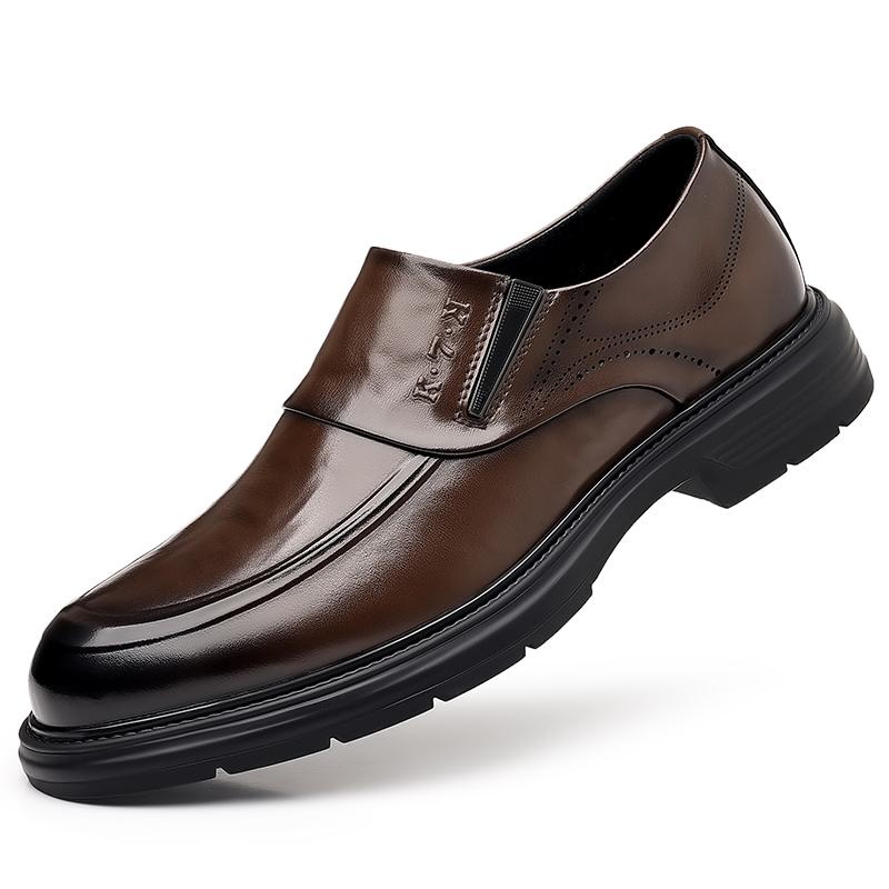 Fashion Men's Flats Casual Shoes Business Officially Loafers Moccasins Slip on Breathable Footwear Male Driving Walk Non-Slip Soft Shoes