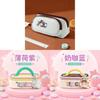 Minimalist Handheld Pencil Case With Soft Polyester Fabric For School And Art Students