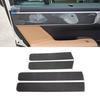 Carbon Fiber Inner Door Panel Decor Trim Cover For Hyundai Santa Fe 2024-2026