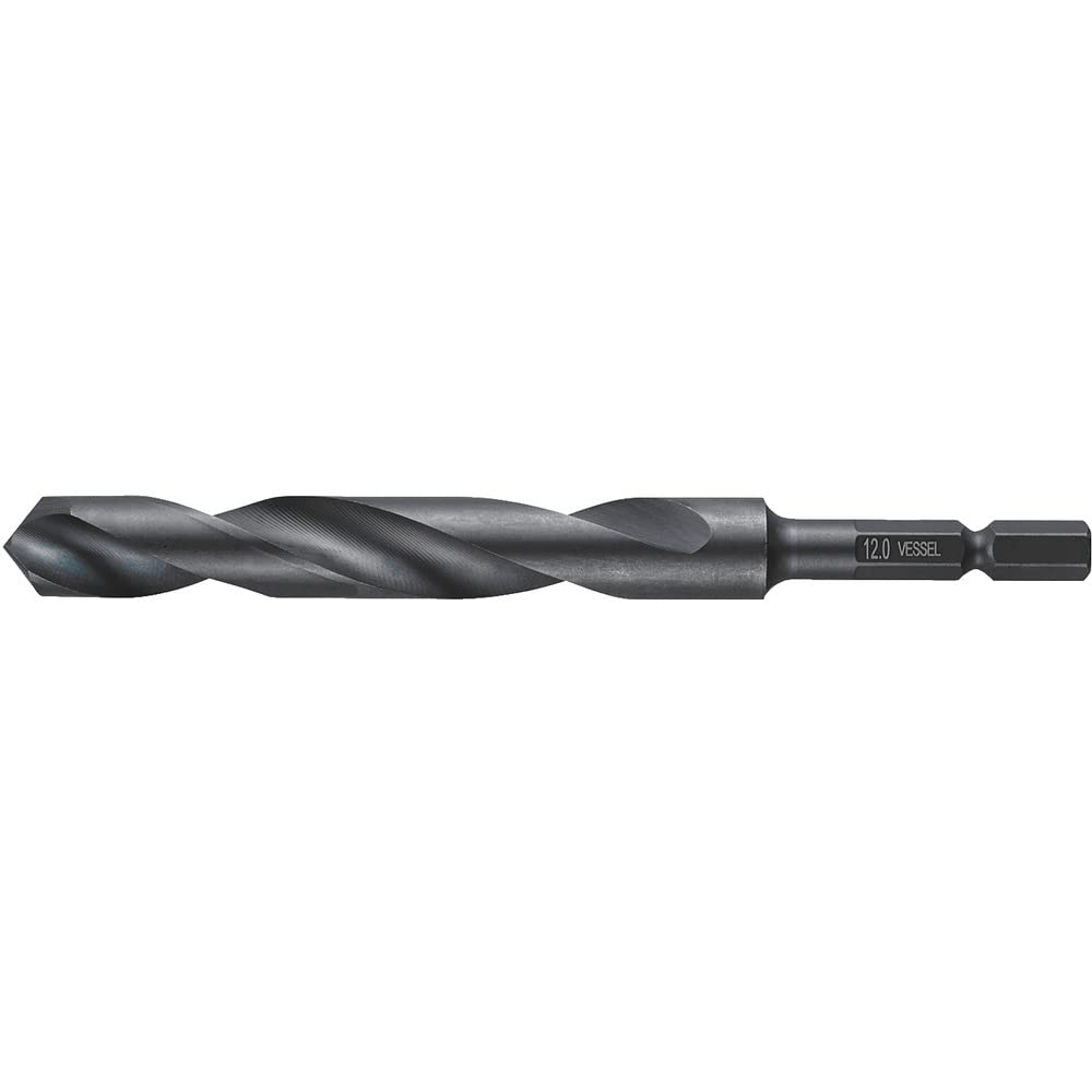 VESSEL Large Diameter Drill Bit for KMD-12.0 Ironwork, 12.0mm