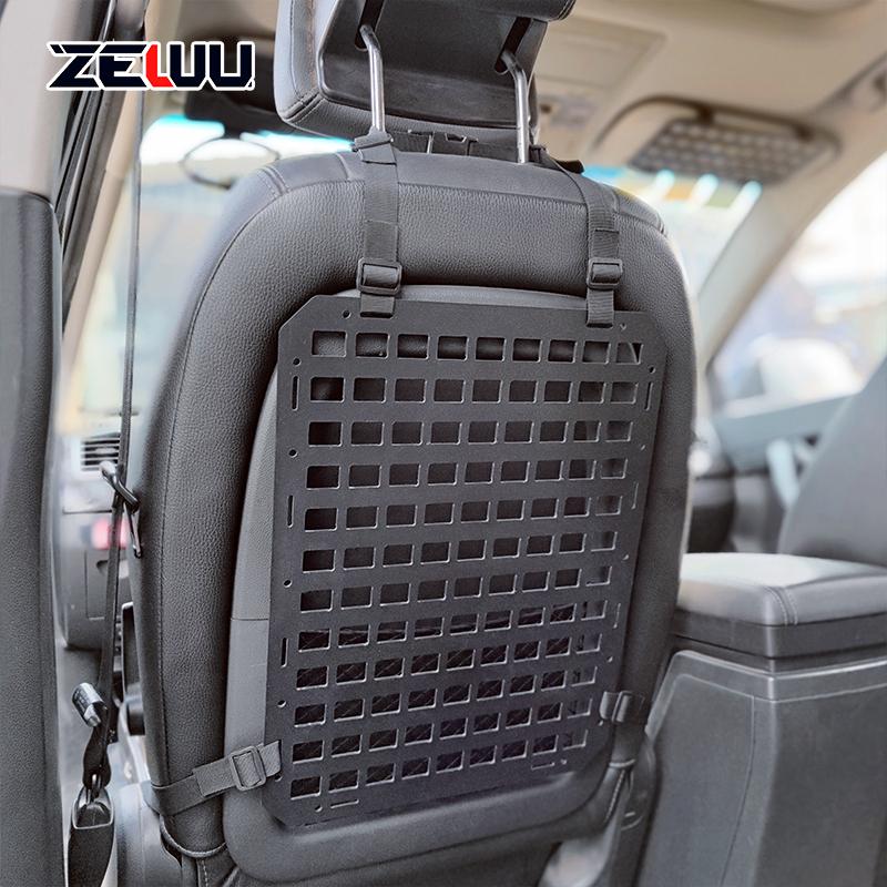 Vehicle Seat Back Organizer Tactical Molle Panel for Modular Storage ABS Plastic Car Interior Accessories