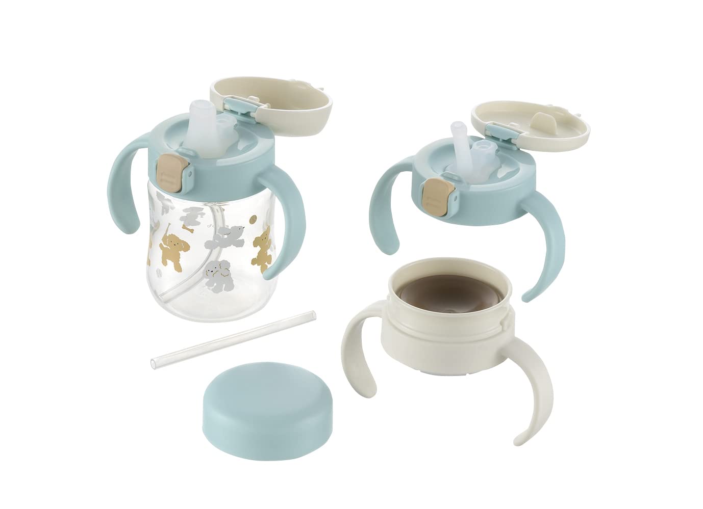 

Richell Tri Mug Set Light warranty Step-Up SD, Blue, 200ml, 5-month