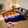 Flower Art Living Room Nonslip Area Rug Soft Carpet For Bedroom Game Playroom Sofa Office Home Decor Doormat Christmas Gift C929297