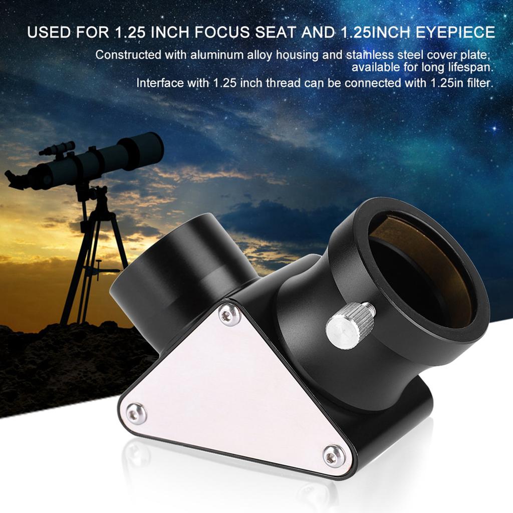 1.25inch 90‑Deg Dielectric Mirror Diagonal for Telescope