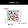 Environmental Air Quality Monitor Analyzers Including Temperature,Humidity CO CO2 TVOC 4Inch Screen