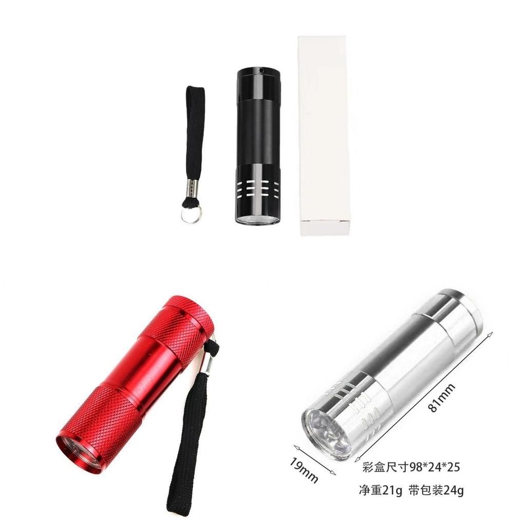Uv Ultraviolet Light Flashlight For Currency Detection And Antifraud Verification For Collectors