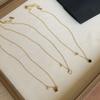 New Zircon Four-leaf Clover Necklace for Women Versatile and Sophisticated Clavicle Chain Elegant and Understated Luxury