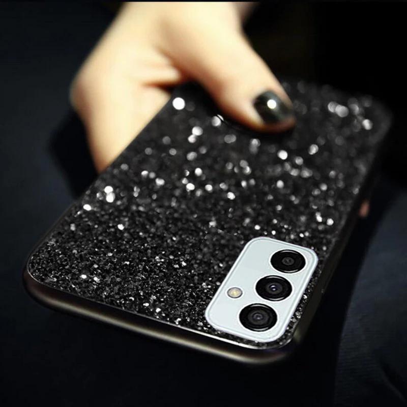 Glitter Plating Soft Silicone Case For Samsung Galaxy S24 S23 FE S22 S21 S20 Ultra Plus A55 A54 A34 A35 A25 A24 A04S A14 A13 A23 A12 A51 A71 4G Cover