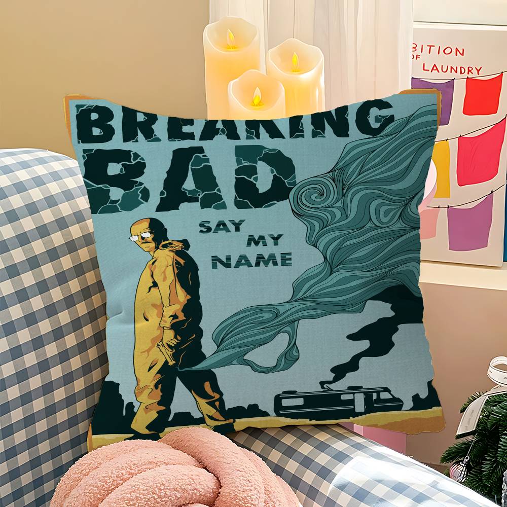 Classic Movie Breaking Bad Pillow Gift Home Office Decoration Pillow Bedroom Sofa Car Cushion CoverPillow Case