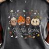 Autumn Fall T-Shirt, Cozy Season Graphic Tee, Garment-Dyed Cotton Shirt