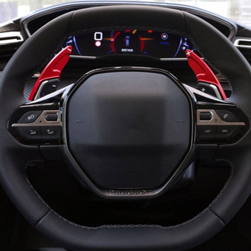 Car Shift Paddles for Peugeot 208 308 508 2008 3008 5008 GTi Steering Wheel Shifter Extension Accessories Before 2017