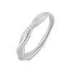 Silverring med cubic zirconia (2094456) 1,71 gr. 925 prover