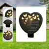 Decorative Garden Stake, Grave Yard Decor Butterfly Acrylic Gift Remembrance Plaque Memorial