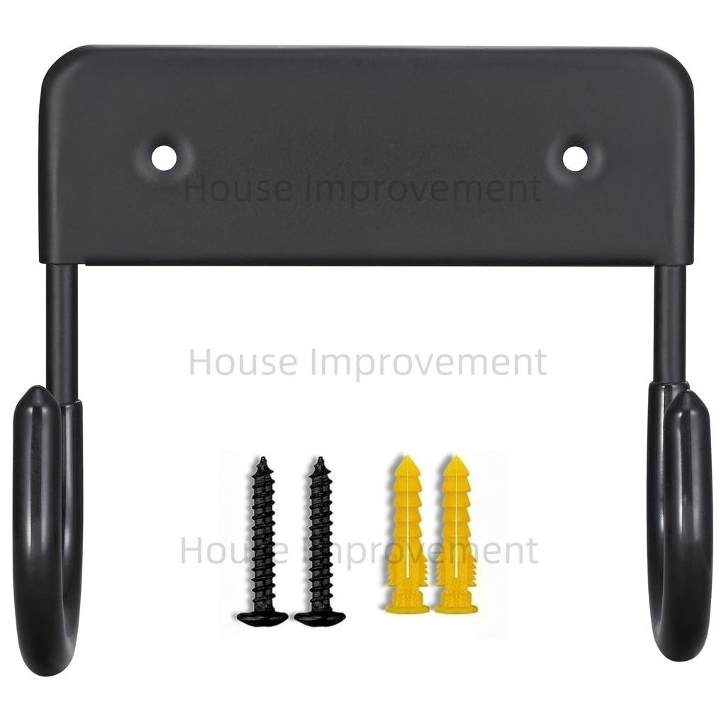 Iron Board Hanger Holder Ironing Board Hook Wall Mount Rack for Laundry Rooms Space-Saving Storage Rack Hanging Shelf Hanger