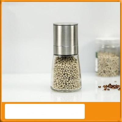 Ru Han Manual Stainless Steel Pepper Grinder 3-Pack