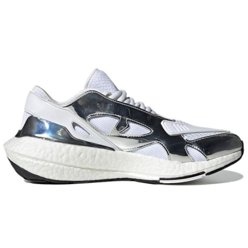 Adidas By Stella McCartney Ultraboost 22 Women's Running Shoes Silver Metallic/Cloud White/Core Black GW8129