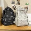 Sac à dos japonais ins Papillon Sac à dos pour étudiante Collège Lycée Sac d'école Capacité élevée Voyage Sac à dos léger