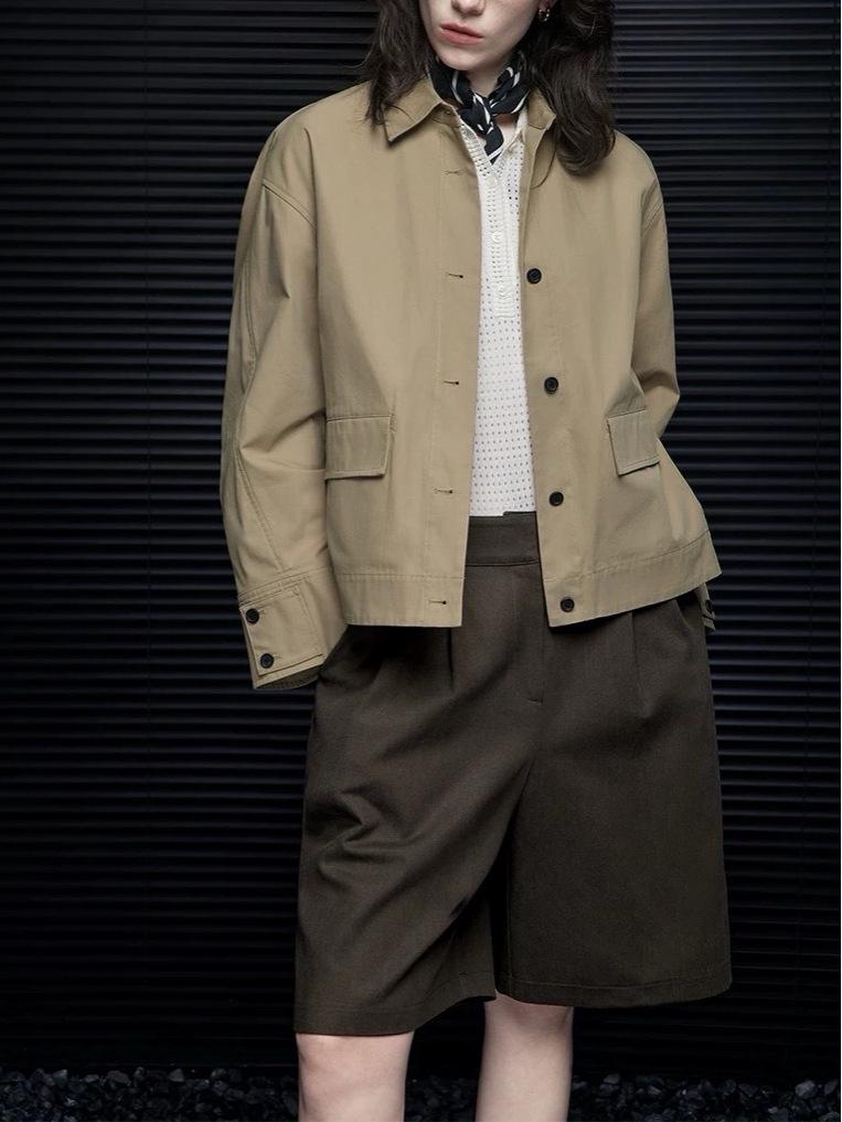 Autumn Women's Loose-Fit Casual Jacket - Versatile & Stylish