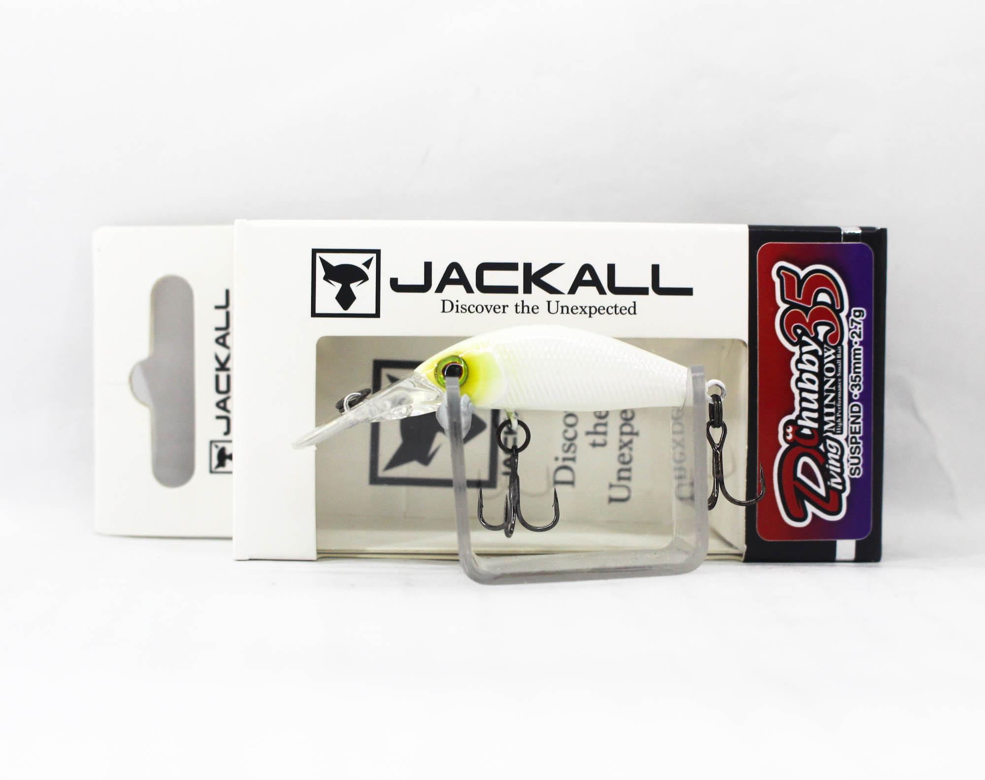Jackall Diving Chubby Minnow 35 Воблер-суспендер Костяной (5738)