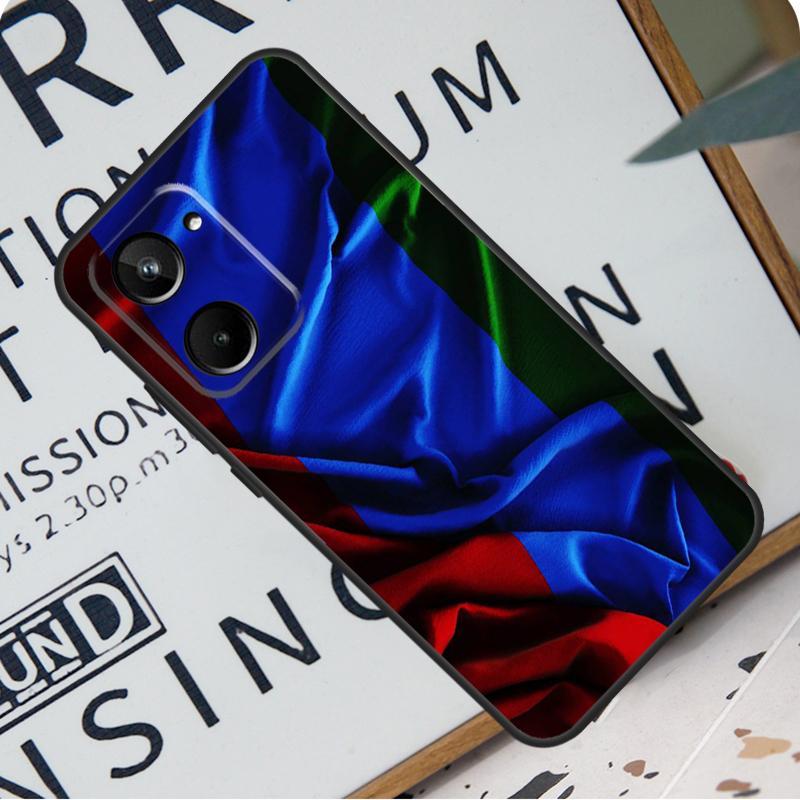 

Прапор Дагестану Герб для Realme C55 C53 C67 GT Neo 5 6 9 10 11 12 Pro Plus C11 C25 C21Y C30 C31 C33 C35 C51 Чохол Realme C25 C25s