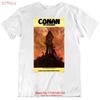 Conan The Barbarian Retro Rare Movie Poster T Shirt Vintage Casual Designer Clothes Homme Stylish Fashion Graphic