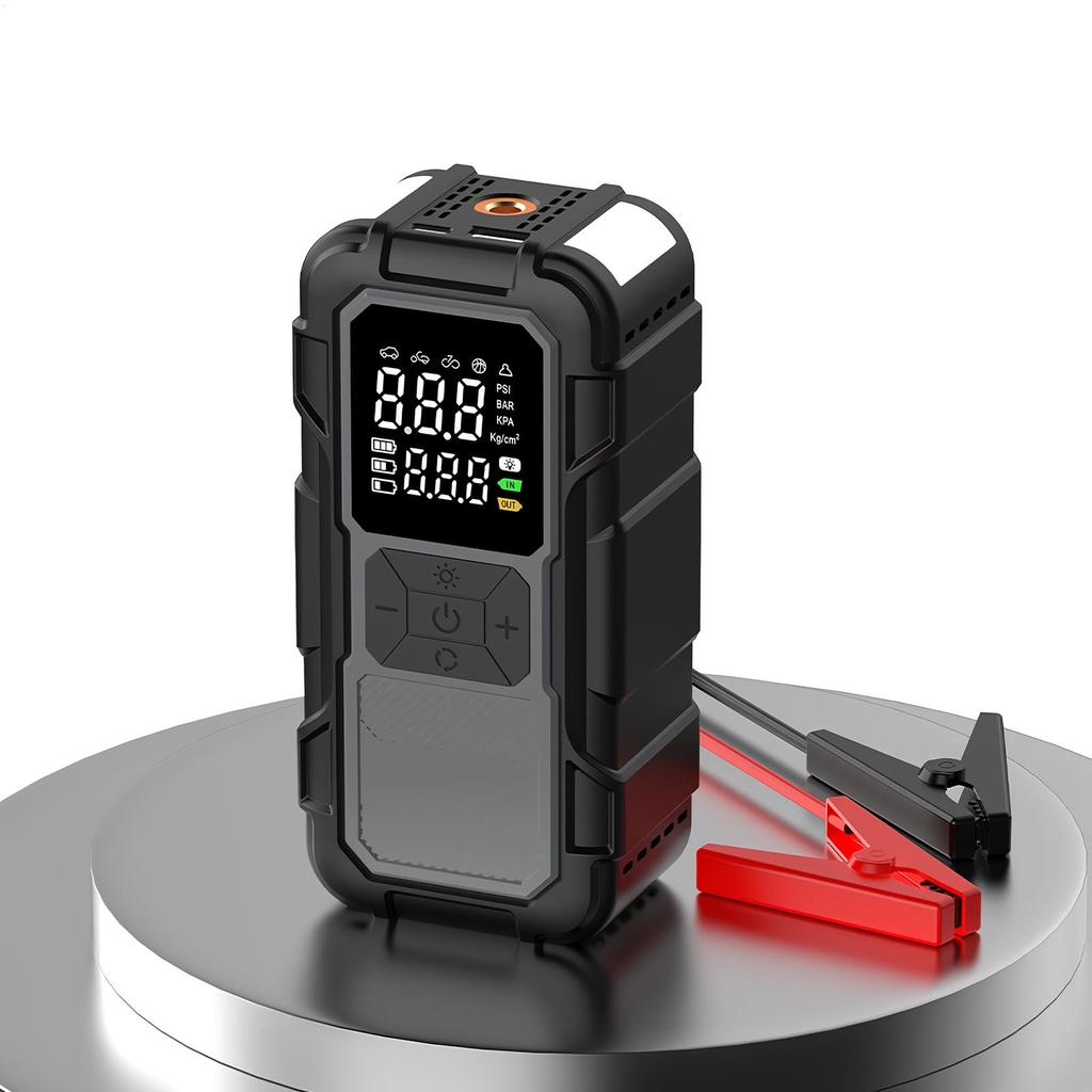 NEW Jump Starter For Car 12V 4000A Power Bank Portable Battery Jump Starter For Inflating Tires Long Trips Urban Road Commuting