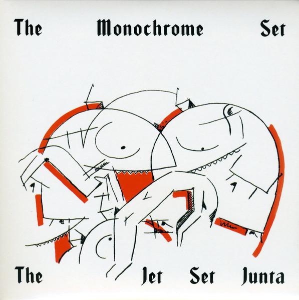 

7-дюймовая пластинка МОНОХРОМНЫЙ НАБОР - The Jet Set Junta ON406 Optic Nerve Rec 2022 UK Рок