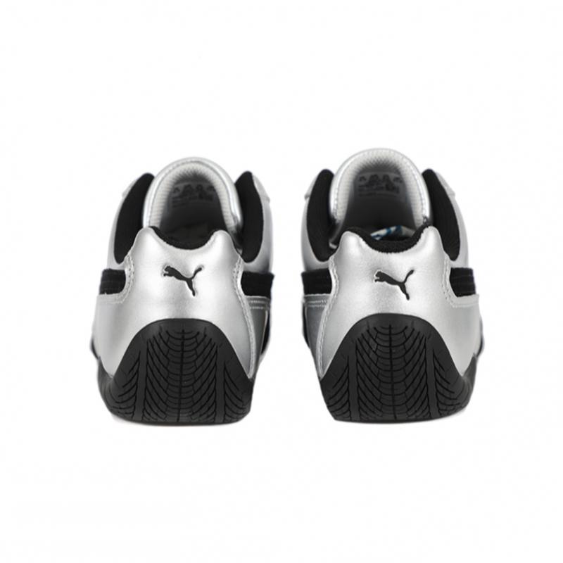 Puma Zapatos Plateado Metálico Negro Rosa Speedcat