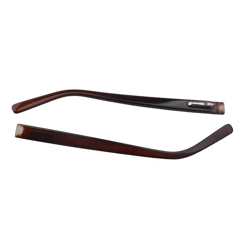 20pcs(10pairs) 9mm Width PC Spring Glasses Eyeglasses Temple Flex Plastic Leg Tip Optical Frame Eyewear Repairing Parts