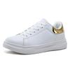 Little White Shoes Men's and Women's Spring Autumn Leather Surface Waterproof Casual Sports Shoes Youth Casual Board Shoes