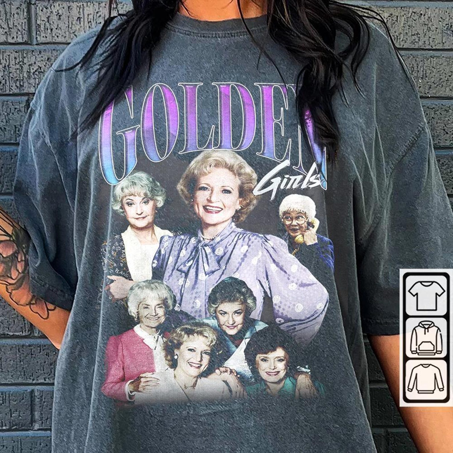 Limited Vintage Comfort Color Golden Girls T-Shirt 3XL