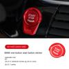 Car Start Stop Engine Button Cover for BMW Series 1 3 4 5 GT X1 X2 X3 X4 Aluminum Ignition Ring Trim Interior Decor Accessories