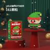 Hot DIY Model Christmas Building Block Santa Claus Snowman Christmas Tree Building Block Toy  Christmas Decoration Party Favours