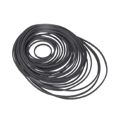 30PCS Square Rubber Drive Belts For Cassette Mechanism Repair Lengths Between 30-135MM Fold 1.2mm Width