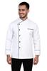 Professional Chef Coat with Contrast Piping | Unisex Short & Long Sleeve Chef Jacket | Poly-Cotton Kitchen Uniform