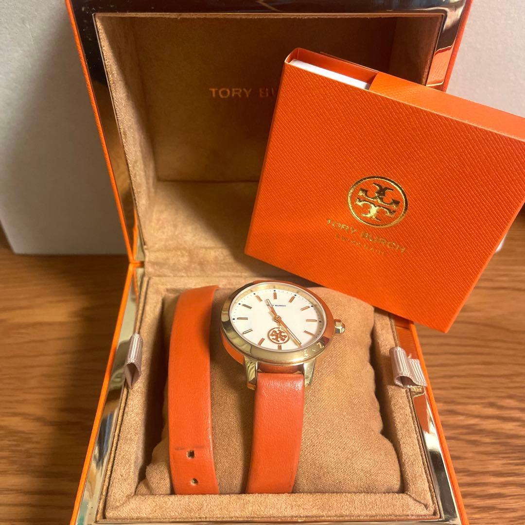 Used [Tory Burch] Double belt watch (ladies watch)