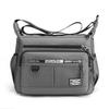Mens Business Casual Nylon Messenger Bag With Multiple Pockets For Daily Commute