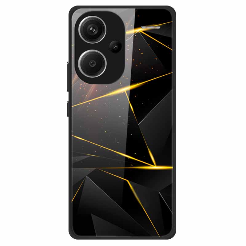 For Redmi Note 13 Pro Plus 5G Case Pro+ Tempered Glass Hard Fundas for Xiaomi Redmi Note 13 Pro Note13 5G Cover Coque Luxury