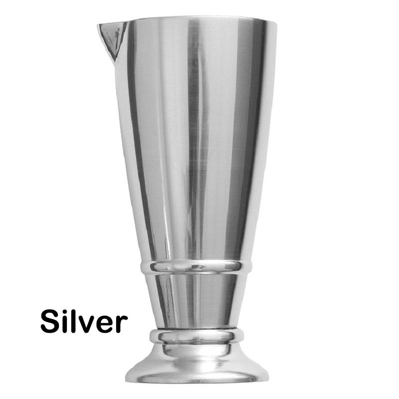 Stainless Steel Spirits/Cocktail Jigger with Fine Beaked Spout for Precise Pouring