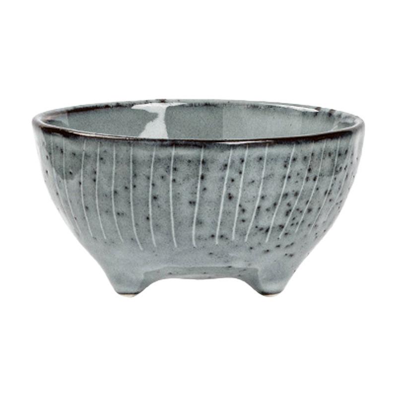 Featured Triangle Bowl Retro Style Small Bowl Restaurant Creative Tableware Household Ceramic Bowl Rice Bowl Dessert Bowl