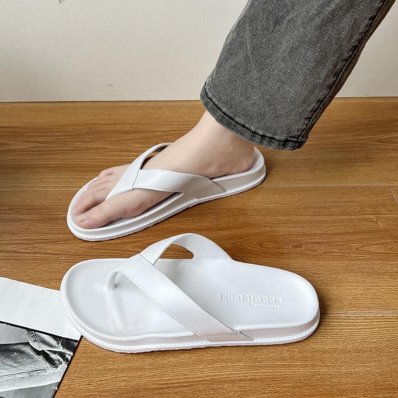 Unisex Non-Slip Flip-Flops: Summer Flat Bottom Beach Sandals for Couples