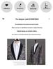 Men's Iridescent Sequin Tuxedo Jacket - Ideal for DJs, Nightclubs, and Stage Performances