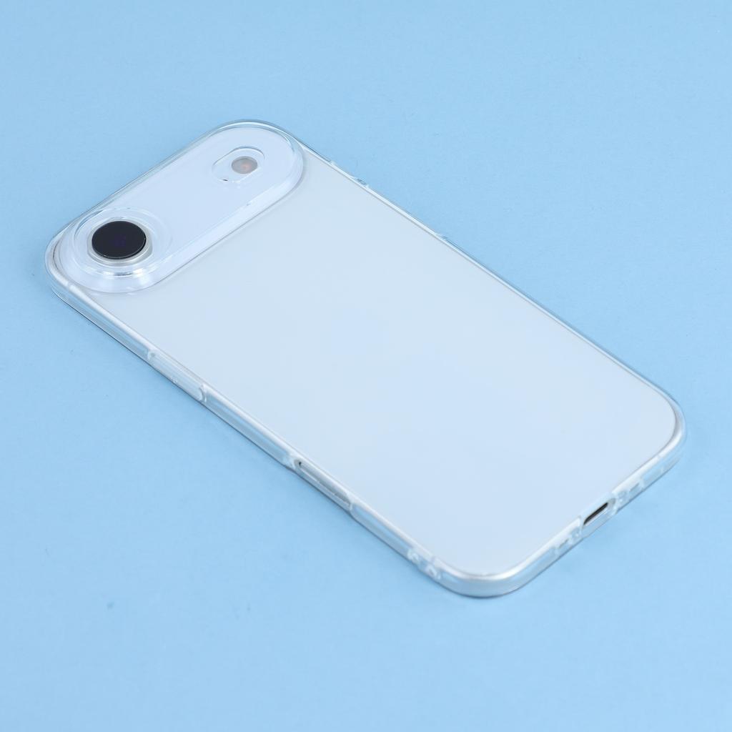 Pro iPhone 17 Air Pouzdro Bez vodoznaku 2.0mm Průhledný Telefon TPU Kryt