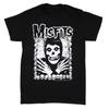 Men's Misfits Skeleton Hands T-shirt Large Black