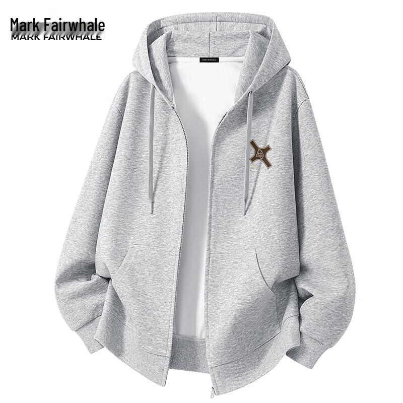 

Mark Fairwhale Men s Fall/Winter Hooded Zip-Up Sweatshirt 2XL