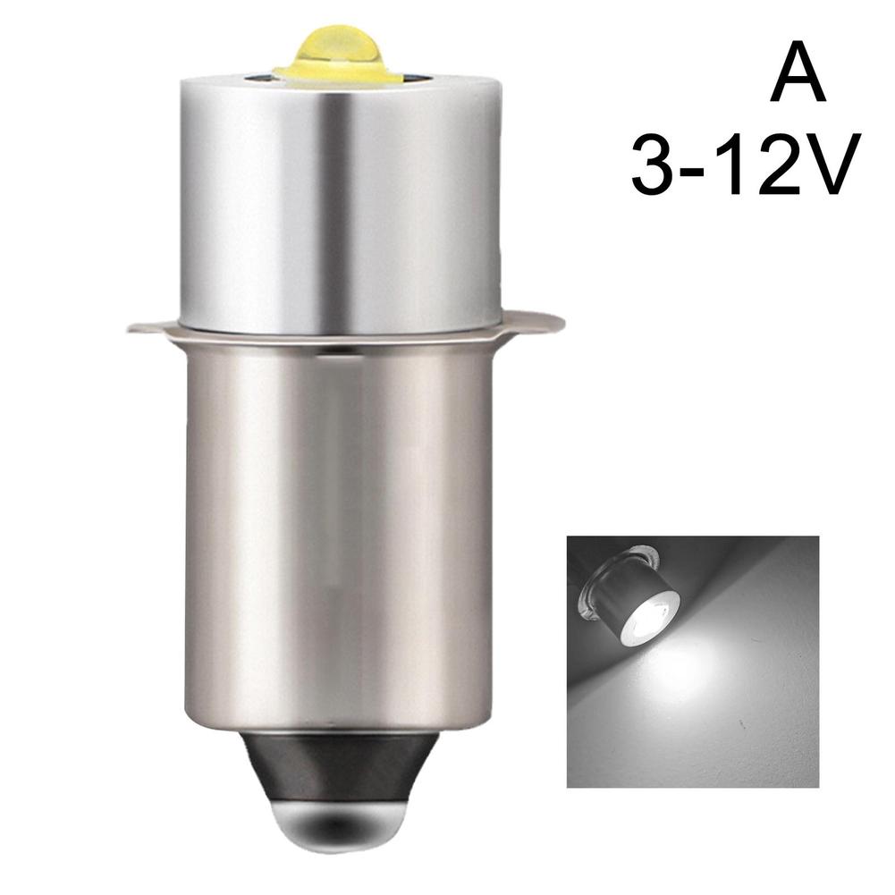 5W LED Replacement Bulbs for Maglite Flashlight P13.5S E10 BA9S Base DC 6-24V High Brightness Long Lasting Flashlight Bulbs