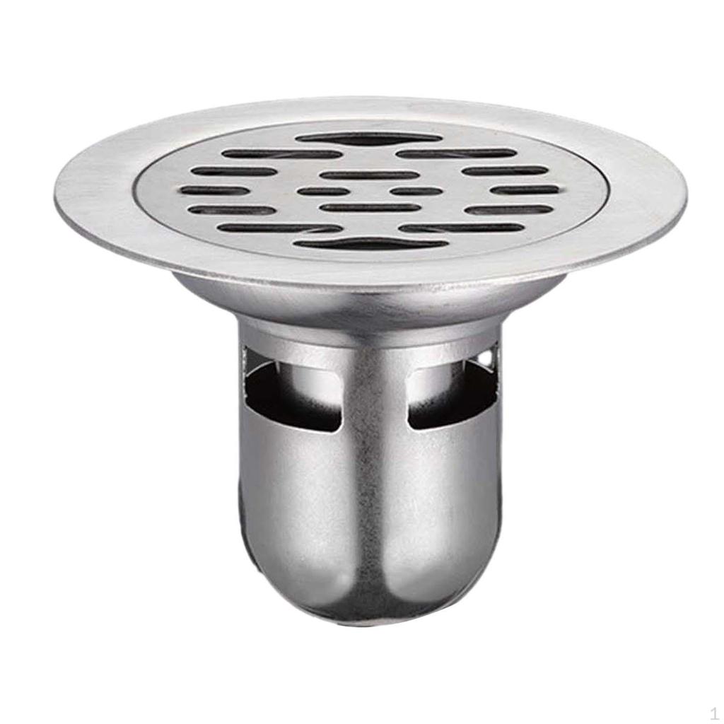 15cm Univerzální Kulatá Podlahová Vpusť do Bazénu Sprchový Sifon Kryt pro Koupelnu Prádelnu
