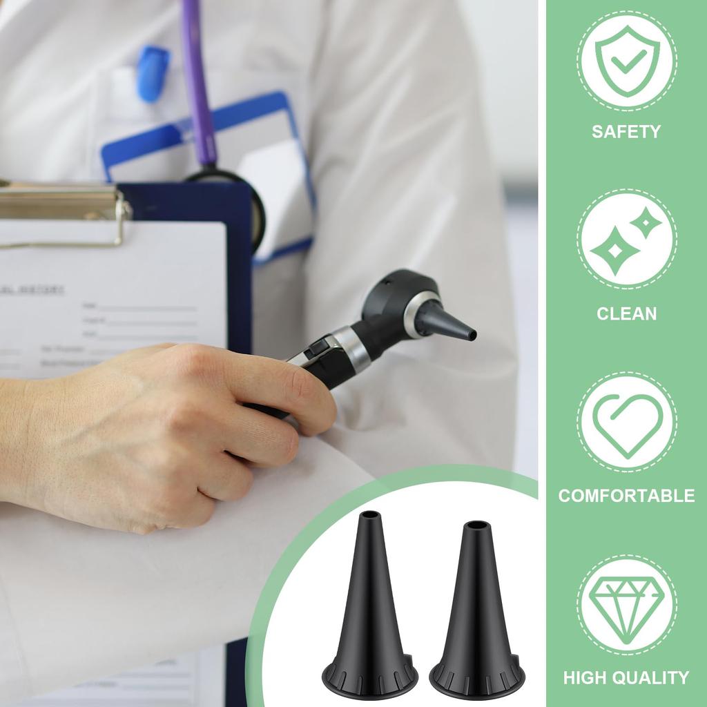 LEIFIDE Universal Otoscope 200 Disposable Otoscope Plastic Specular Ear Specula for Adults and Children Specula, Pieces, 2.75/4.25mm Covers, Tips,