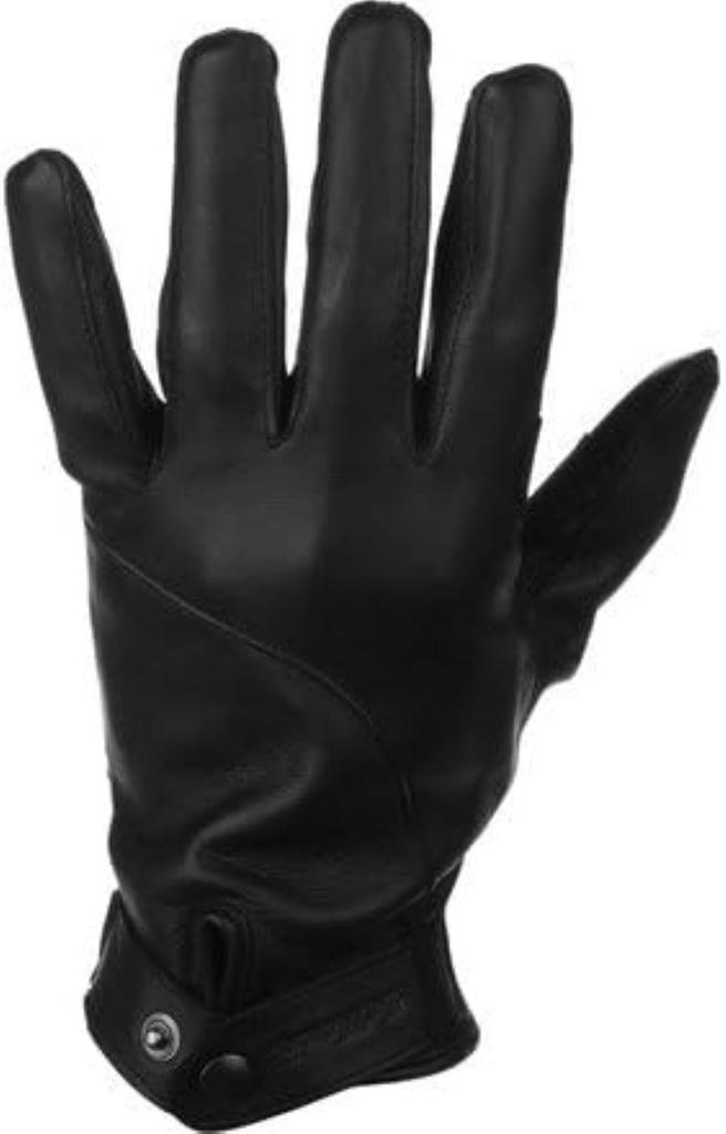 De Marchi Cycling Leather Size 4908GTD24021 Gloves, Autumn/Winter Gloves, Black, M,