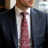 Men Tie Bright Color Multiple Pattern Design Dress Suit Tie Versatile Business Trip Neckwear Outfit Accessory